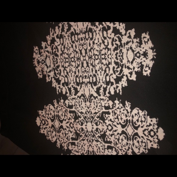 Roz & Ali Damask A-line Skirt - Picture 4 of 7